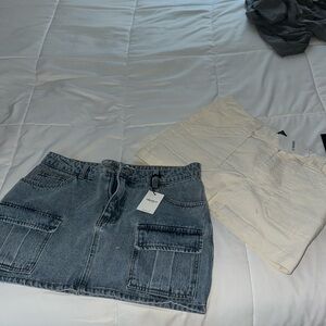 Forever 21 Denim Skirts (Set of 2)